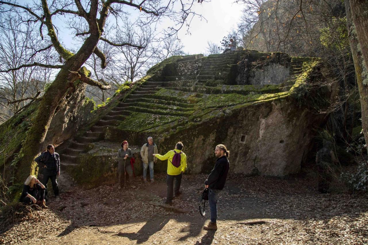 La Casa Di Augusto Hotel Bomarzo Buitenkant foto